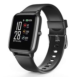 Hama Fit Watch 5910 | Full Touch Screen | GPS | Waterproof | Heart Rate Tracker | Calorie Tracker | Black