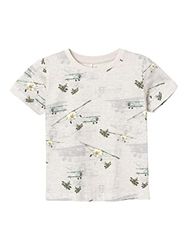 NAME IT Nmmhaktor SS Top T-shirt för spädbarn, Dubbel kräm, 158