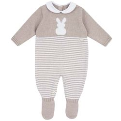 Chicco Jumpsuit Met Middenbeenopening uniseks-baby, Beige (1), 12M, Design in Italië