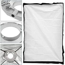 Cablematic – Ventana o difusor de luz Softbox 80 x 120 cm con Conector de Tipo Bowens