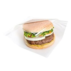 García de Pou 173.92 Pack Öppna påsar 2 sidor med fönster, 35 G/M2, 19 x 19 cm, 3000 enheter, Kraft Vit