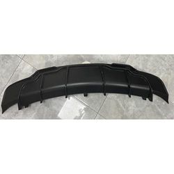 AUTO-STYLE Falda parachoques trasero (difusor) compatible con Tesla Model 3 2017- 'Aero' (ABS negro brillante)