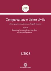 Comparazione e diritto civile (2023) (Vol. 1)