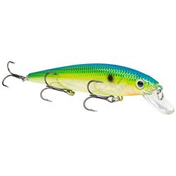 Strike King Unisex KVD Jerkbait 3 Hook, Pro Citrus Shad visaas, 0,05