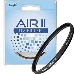 Kenko Filtro de Lente UV, Air II UV 62mm, para la protección de Las Lentes, Fuerte protección contra los Rayos UV