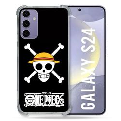 Cokitec - Carcasa Reforzada para Samsung Galaxy S24, diseño de Calavera