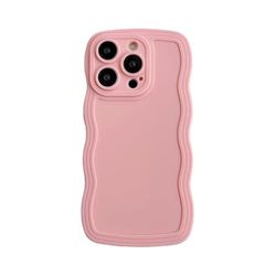 CLIPPER GUARDS iPhone 12 pro hoes, [camera-beschermhoes], mat [full-body hoes], stoot- en krasbestendig, zachte microfiber voering, [6.1] - [roze]