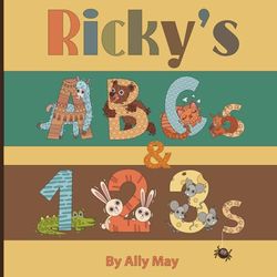 Ricky's ABCs and 123s: Adorable Animal Alphabet and Numbers is a perfect gift for baby showers, birthdays, and holidays.