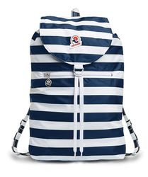 Invicta Mochila, VINTAGE HERITAGE; mochila casual, unissexo, 8 LT, para viagens de um dia e tempo livre, com cinto, dobrável, design italiano, bicolor, Azul I, Mochila tipo casual