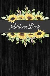 Address Book: Telephone and Address Book WIth a-z Index, Perfect Organiser Notebook for Keeping Track of Names, Addresses, Phone Numbers , Emails Birthdays, Social Media and Note_AD Z335