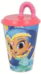 ALMACENESADAN, 0000; Reusable Cane Cup, Capacity 430 ml; Ideal for Any Occasion, from The License (Shimmer)