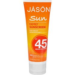 Jason Natural Cosmetics SPF 45 Family Sunblock 113 g