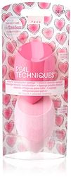 REAL TECHNIQUES Limited Edition Love IRL Miracle Teint Sponge + Miracle Powder Sponge voor Foundations en Poeders (2 Pack)