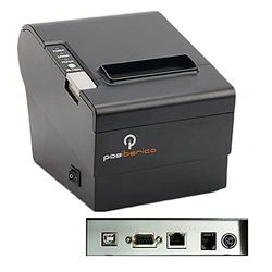 Glowster Imprimante Thermique P80 USB, RS232, Ethernet, adaptée pour Les étiquettes et reçus dans Les commerces et événements.