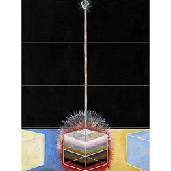 Artery8 Hilma Af Klint Group Ix Nr 27 Uw The Duove Abstrakt XL Jättepanelaffisch (8 sektioner)