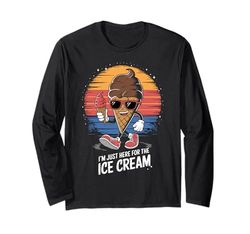 Solo estoy aquí para el helado Manga Larga