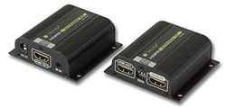 Techly 100709 Amplifier Extender HDMI Full HD 3D Poe on Cable Cat.6/6A/7 40 m with EDID and IR Black