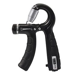 OWill 5-60kg Grip Versterking Verstelbare Handgrepen Versterker met Teller om Pols, Onderarm Versterker en Hand Gripper, Grippper Kracht Trainer voor Spieropbouw voor Atleten