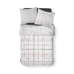 Today Beddengoed voor tweepersoonsbed, 240 x 260 cm, katoen, bedrukt, wit, motief Sunshine 3,50 cm