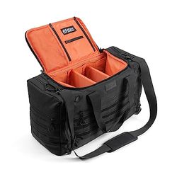 Fitdom db4, Sac de Sport à Chaussures, Noir Profond, Carry-on, 22" x 14" x 9", Sac de Sport à Chaussures