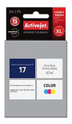 Activejet AH-17N ink for HP printer HP 17 C6625A replacement; Supreme; 47 ml; color