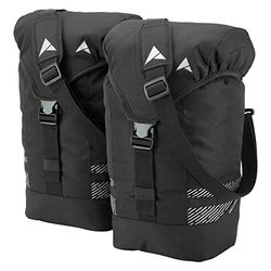 Altura Borsa da ciclismo unisex Arran (coppia), 2 x 18 litri, colore: Nero