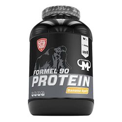 Mammut Formule 90 Protéine, Mélange de bananes, shake de protéines, 4 composants de protéines: Soja, lait, petit-lait & protéines d'œuf, boîte de 3000 g