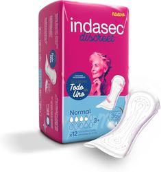 Indasec Sanitary Napkin Extra - 10 Units
