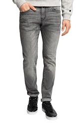 ESPRIT Slim jeansbroek voor heren, 5 zakken, zwart (black dark wash 911), 30W x 30L