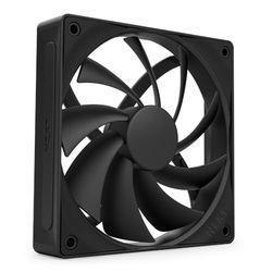 NZXT F120Q | Ventola silenziosa 120mm | Aspirazione o scarico | Telaio smussato e flusso concentrato | Cuscinetti fluid. | Rumore ridotto | Controllo PWM | Nero