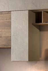 Lc Spa Armario Vertical pequeño H.69 cm Infinity 2.0, Plomo, pequeño