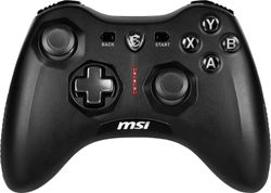 msi S10-04G0050-EC4 Force GC20 V2Gaming Controller met vibratiesysteem (bekabeld, voor pc, Android en div. consoles, zwart, 205 gram)