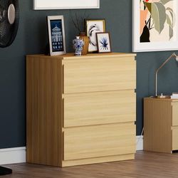 Vida Designs Commode Denver grenen 3 Drawer