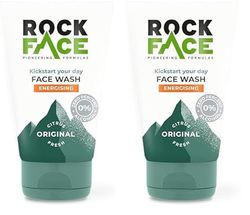 Rock Face Energising Face Wash for Men 100ml | Everyday Face Wash | Fresh Citrus | For Smooth Skin | Alcohol Free (Pack of 2)