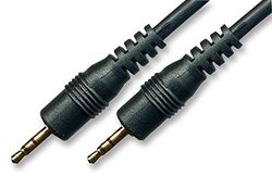 PRO SIGNAL 2.5mm Stereo Jack to Jack Cable, 3m – Gold-Plated Audio Lead for Portable Devices – PSG02714