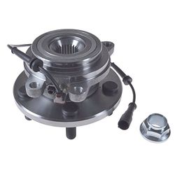 Blue Print ADJ138313 Wheel Bearing Kit with wheel hub and ABS sensor ring, pack of one