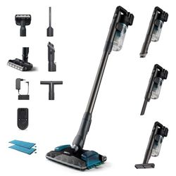 Philips Aspirapolvere Cordless Serie 8000 Pet, Aspirazione Superiore, 80 Minuti di Autonomia, Riconoscimento del Pavimento, Smart Display, Spazzola a LED, Filtrazione antiallergica (XC8055/01)