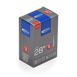 SCHWALBE Câmara, 700 x 28-44c Sv18 Extra Light, válvula Presta (fina), 40 mm, unissexo para adulto, preto, 28 bonecas