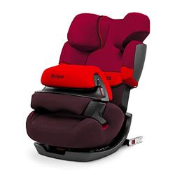 Cybex Silver Pallas-Fix 514110002 Silla de Coche Grupo 1/2/3, 2 en 1, para Niños, Rojo (Rumba Red)