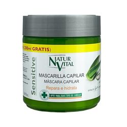 Natureza e vida, máscara de cabelo - 500 ml.