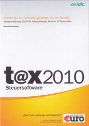 Buhl Data Service t@x 2010 Standard - Software de análisis financiero (200 MB, 512 MB, 1.0 GHz, XP/Vista/7, Alemán)