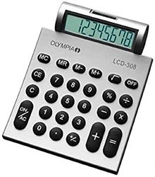 Olympia LCD308 Calcolatrice tascabile argento 941911007 Display a 8 cifre