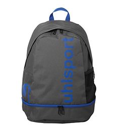 uhlsport unisex Essential Mochila ryggsäck, Grå (Antro/azurblå), 36x24x45 centimeters (W x H x L)