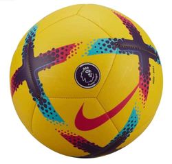 NIKE DN3605-720 Premier League Pitch Recreational Soccer Ball Unisex Yellow/Purple/Red 5
