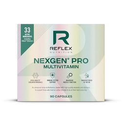 Reflex Nutrition Nexgen® Pro Multivitamins and Minerals for Immune Support (90 Caps) - For Active Lifestyles - Multi Mineral and Vitamins for Immune System - Vitamin D Magnesium Vitamin C Zinc