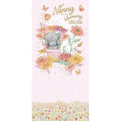 Me to You Tatty Teddy Mother's Day Card 'Nanny You Are Blooming Amazing' 10 x 20 cm – officiell samling