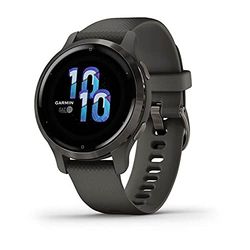 Garmin [Renewed] Venu 2S GPS 40mm Smartwatch, AMOLED Touchscreen, All-day Advanced Health & Fitness Features, Music Storage, Wellness Smartwatch with up to 10 days battery life, Graphite (Renewed)