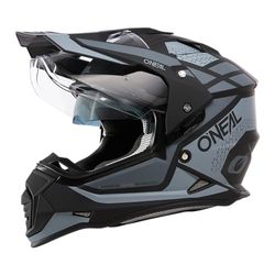 O'NEAL Enduro Helm Sierra R, Schwarz Grau, M, 0818-0