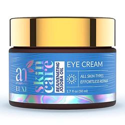 Artnaturals Eye Cream for Dark Circles, Daily Eye Wrinkle Cream with Rejuvenating Jojoba Oil – Luxe Line – 1.7 fl oz.