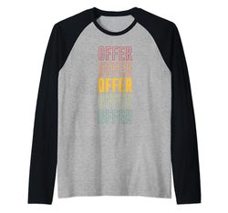 Oferta Orgullo, Oferta Camiseta Manga Raglan